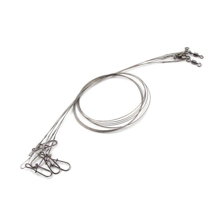 Поводок стальной NAMAZU Leader 1х7. d=0,54 мм, L=60 см, test= 41 кг, упаковка, 3 шт.
Поводок стальной NAMAZU Leader 1х7. d=0,54 мм, L=60 см, test= 41 кг, упаковка, 3 шт.