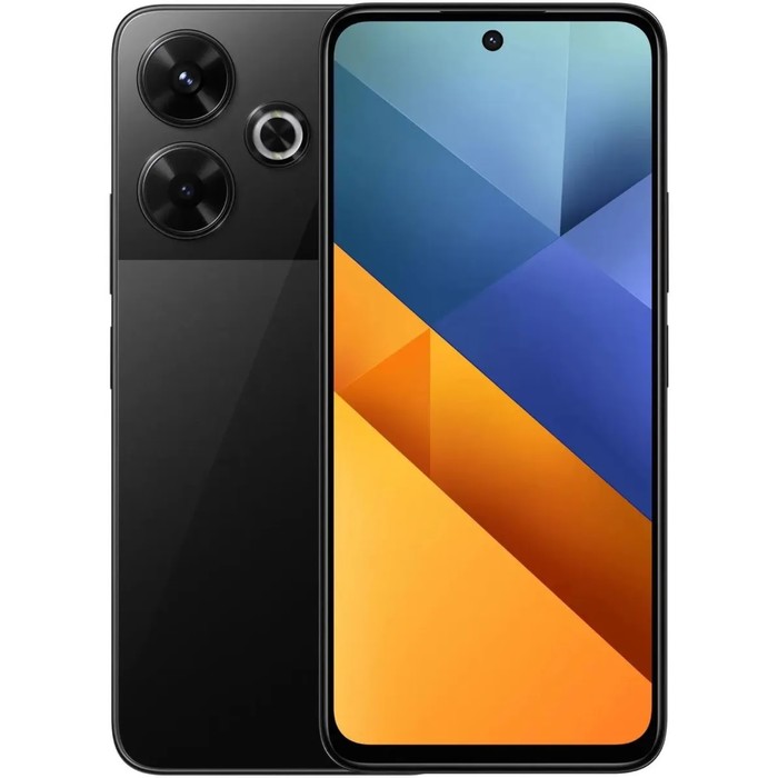 Смартфон Xiaomi POCO M6, 6.79", 8Гб, 256Гб, 108 Мп, 2 Мп, 2 Sim, NFC, 5030мАч, черный
Смартфон Xiaomi POCO M6, 6.79", 8Гб, 256Гб, 108 Мп, 2 Мп, 2 Sim, NFC, 5030мАч, черный