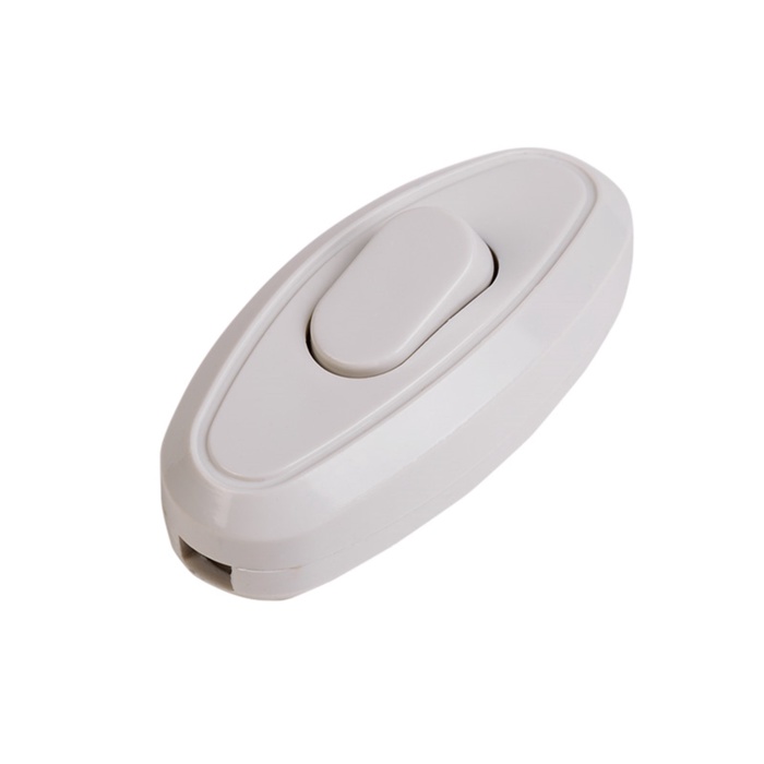 Выключатель-кнопка Rexant, для настольной лампы/для бра, 250V, 6А, ON-OFF, белый, на электропровод
Выключатель-кнопка Rexant, для настольной лампы/для бра, 250V, 6А, ON-OFF, белый, на электропровод