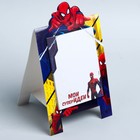 Блок с отрывными листами на подставке "Мои суперидеи", Человек-Паук, 30 листов - Фото 1