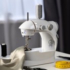 Швейная машина LuazON LSH-02, 5 Вт, компактная, 4xАА или 220 В, белая - фото 8441715