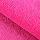 Бумага гофрированная, 970 "Светло-малиновая", 0,5 х 2,5 м - Фото 1