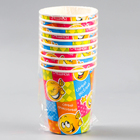 Стакан одноразовый бумажный "Веселый смайлик" (250 мл) - Фото 4