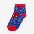 Носки детские "Человек-паук: Самый смелый", 14-16 см, 2-3 года, 80% хлопок, 17% полиамид, 3% эластан - Фото 4