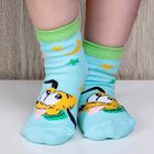 Носки детские "Дисней Беби: Плуто", Микки Маус и друзья, 10-12 см, 1 год, 80% хлопок, 17% полиамид, 3% эластан - Фото 2