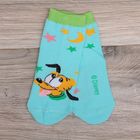 Носки детские "Дисней Беби: Плуто", Микки Маус и друзья, 10-12 см, 1 год, 80% хлопок, 17% полиамид, 3% эластан - Фото 4
