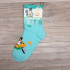 Носки детские "Дисней Беби: Плуто", Микки Маус и друзья, 10-12 см, 1 год, 80% хлопок, 17% полиамид, 3% эластан - Фото 5