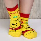 Носки детские "Медвежонок Винни: Привет!" 18-20 см, 7-9 лет, 80% хл.,17% п/а, 3% эл. - Фото 3