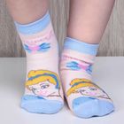 Носки детские "Принцессы: Золушка" 16-18 см, 4-6 лет, 80% хл.,17% п/а, 3% эл. - Фото 2