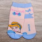 Носки детские "Принцессы: Золушка" 16-18 см, 4-6 лет, 80% хл.,17% п/а, 3% эл. - Фото 4