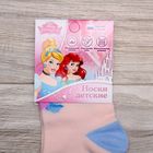 Носки детские "Принцессы: Золушка" 16-18 см, 4-6 лет, 80% хл.,17% п/а, 3% эл. - Фото 6