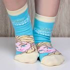 Носки детские "Холодное сердце: Королева зимы", 12-14 см, 1-2 года, 80% хлопок, 17% полиамид, 3% эластан - Фото 2