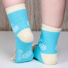 Носки детские "Холодное сердце: Королева зимы", 12-14 см, 1-2 года, 80% хлопок, 17% полиамид, 3% эластан - Фото 3