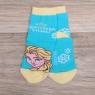 Носки детские "Холодное сердце: Королева зимы", 12-14 см, 1-2 года, 80% хлопок, 17% полиамид, 3% эластан - Фото 4