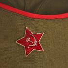 Карнавальный костюм для девочки «Военный», платье, ремень, пилотка, рост 110-120 см - Фото 5