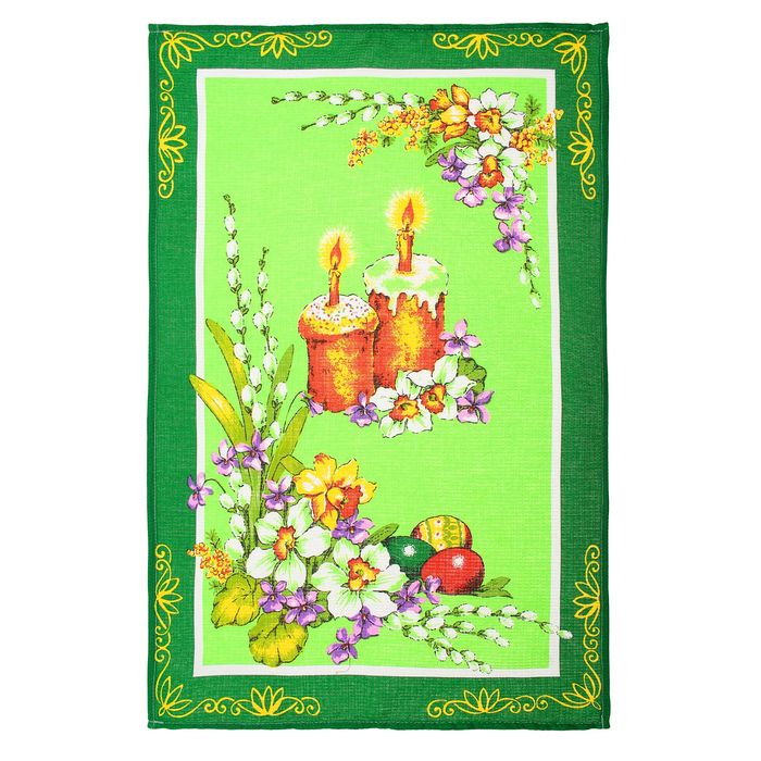Кухонное полотенце "Collorista" Святая пасха (вид 2), размер 48х72±2 см - Фото 1