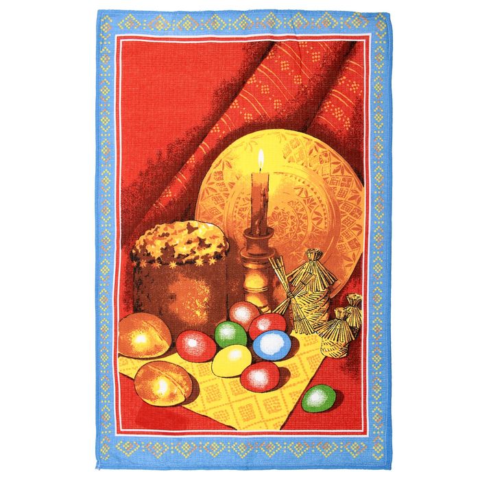 Кухонное полотенце "Collorista" Пасха светлая, размер 48х72±2 см - Фото 1