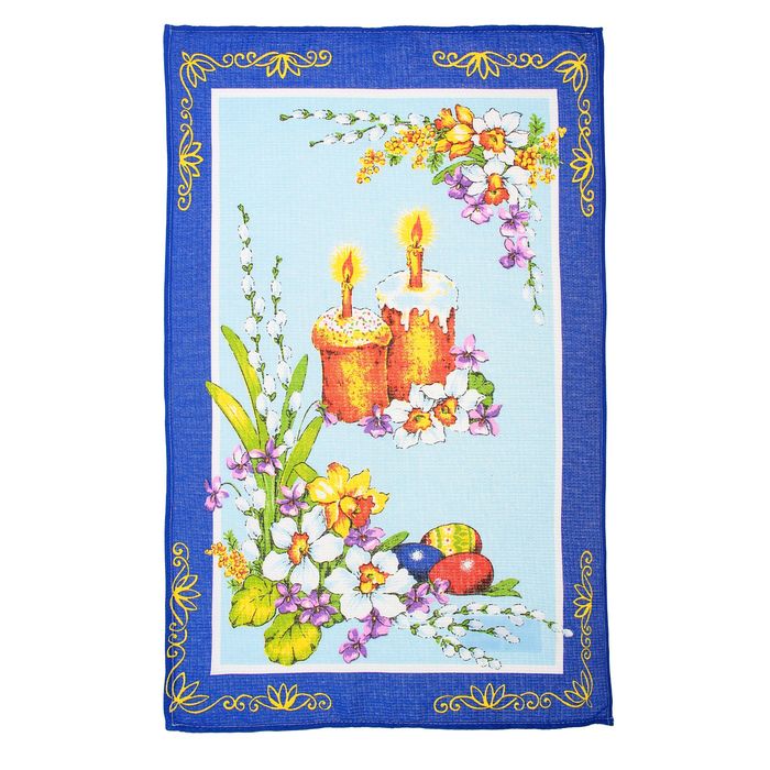 Кухонное полотенце "Collorista" Святая пасха, размер 48х72±2 см - Фото 1