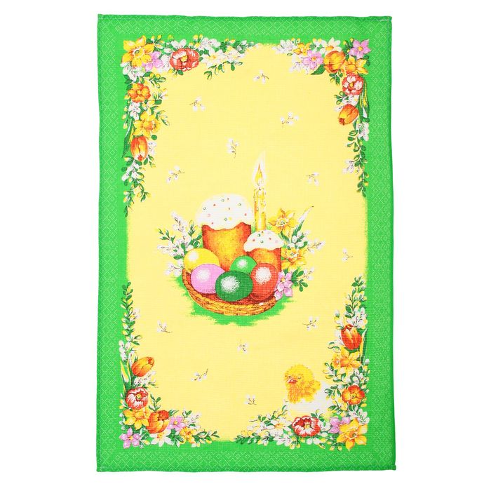 Кухонное полотенце "Collorista" Куличи, размер 48х72±2 см - Фото 1