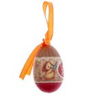 Яйцо-подвеска пасхальное "С праздником Пасхи!" - Фото 3