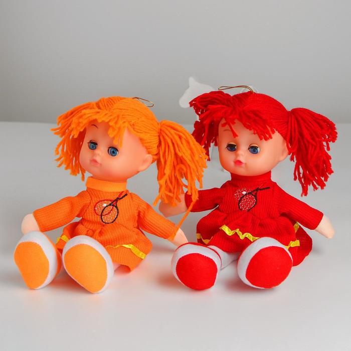 Мягкая игрушка «Кукла Соня», в платьишке, цвета МИКС - фото 1908260983