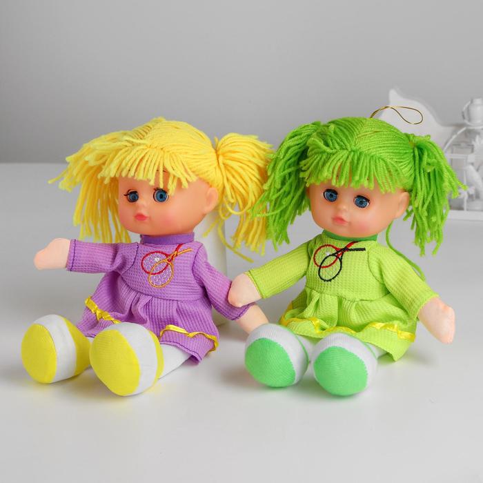Мягкая игрушка «Кукла Соня», в платьишке, цвета МИКС - фото 1908260984