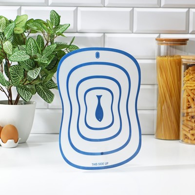 Доски разделочные гибкие Доляна «Ассорти», набор 4 шт., 30×23 см, ассорти