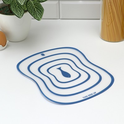 Доски разделочные гибкие Доляна «Ассорти», набор 4 шт., 30×23 см, ассорти