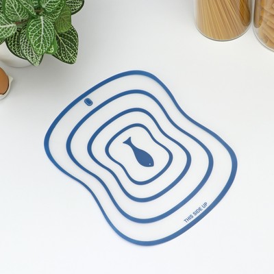 Доски разделочные гибкие Доляна «Ассорти», набор 4 шт., 30×23 см, ассорти