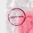 Молд для заливки Доляна «Узор», силикон, 12×5.5 см, розовый - Фото 6