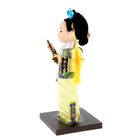 Кукла коллекционная "Девочка-китаянка с флейтой" 19,5х8х8 см - Фото 3
