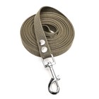 Поводок брезентовый 5 м × 2 см, тёмно-зелёный - Фото 7