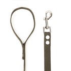 Поводок брезентовый 5 м × 2 см, тёмно-зелёный - Фото 2