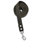 Брезентовый поводок, 5 м × 3.5 см, хаки, тёмно-зелёный - Фото 7