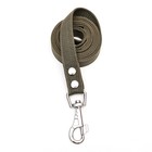 Поводок брезентовый 2 м х 2,5 см, тёмно-зелёный - Фото 7