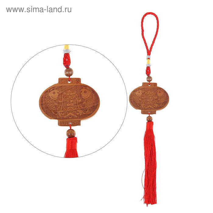 Подвеска "Два карпа" 35х7,5 см - Фото 1