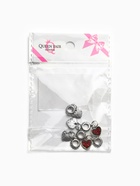 Шарм подвеска «Сердце», красный в серебре - Фото 5