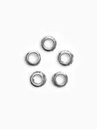 Шарм разделитель для бусин «Солнце», белый в серебре - Фото 2