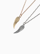 Кулоны парные «Крыло», 45 см, цвет серебряный, золотой - Фото 3