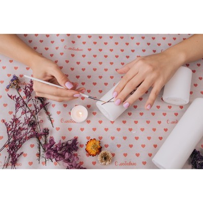 Свеча - цилиндр, 7×12 см, белая