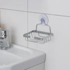 Мыльница на присоске, 11×8×9 см - Фото 2