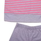 Комплект женский (джемпер, брюки), размер 42, цвет розовый в полоску, кулирка - Фото 6
