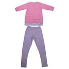 Комплект женский (джемпер, брюки), размер 52, цвет розовый в полоску, кулирка - Фото 9