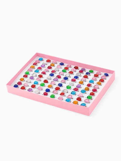 Кольцо «Выбражулька. Розочка», МИКС, безразмерное