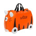 Чемодан "Tipu Tiger", малый, 20", 28 л, 4 колеса, цвет оранжевый/чёрный - Фото 1