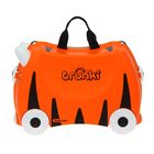 Чемодан "Tipu Tiger", малый, 20", 28 л, 4 колеса, цвет оранжевый/чёрный - Фото 3