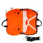 Чемодан "Tipu Tiger", малый, 20", 28 л, 4 колеса, цвет оранжевый/чёрный - Фото 4