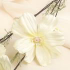Цветы искусственные ромашка 105 см Гацания белая - Фото 2