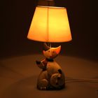 Лампа настольная с абажуром "Лунные коты" 49 см - Фото 2