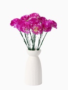 Цветы искусственные «Гвоздика», h=37 см, d=7 см, сиреневые - Фото 6